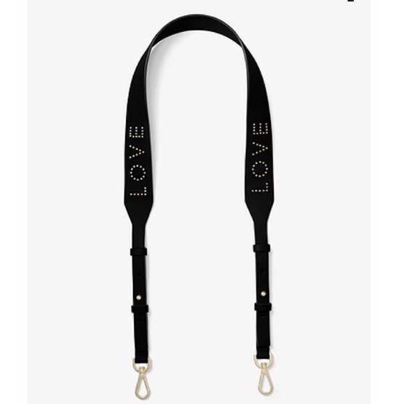 NWT MICHAEL KORS Studded Leather Shoulder Strap - Picture 4 of 7